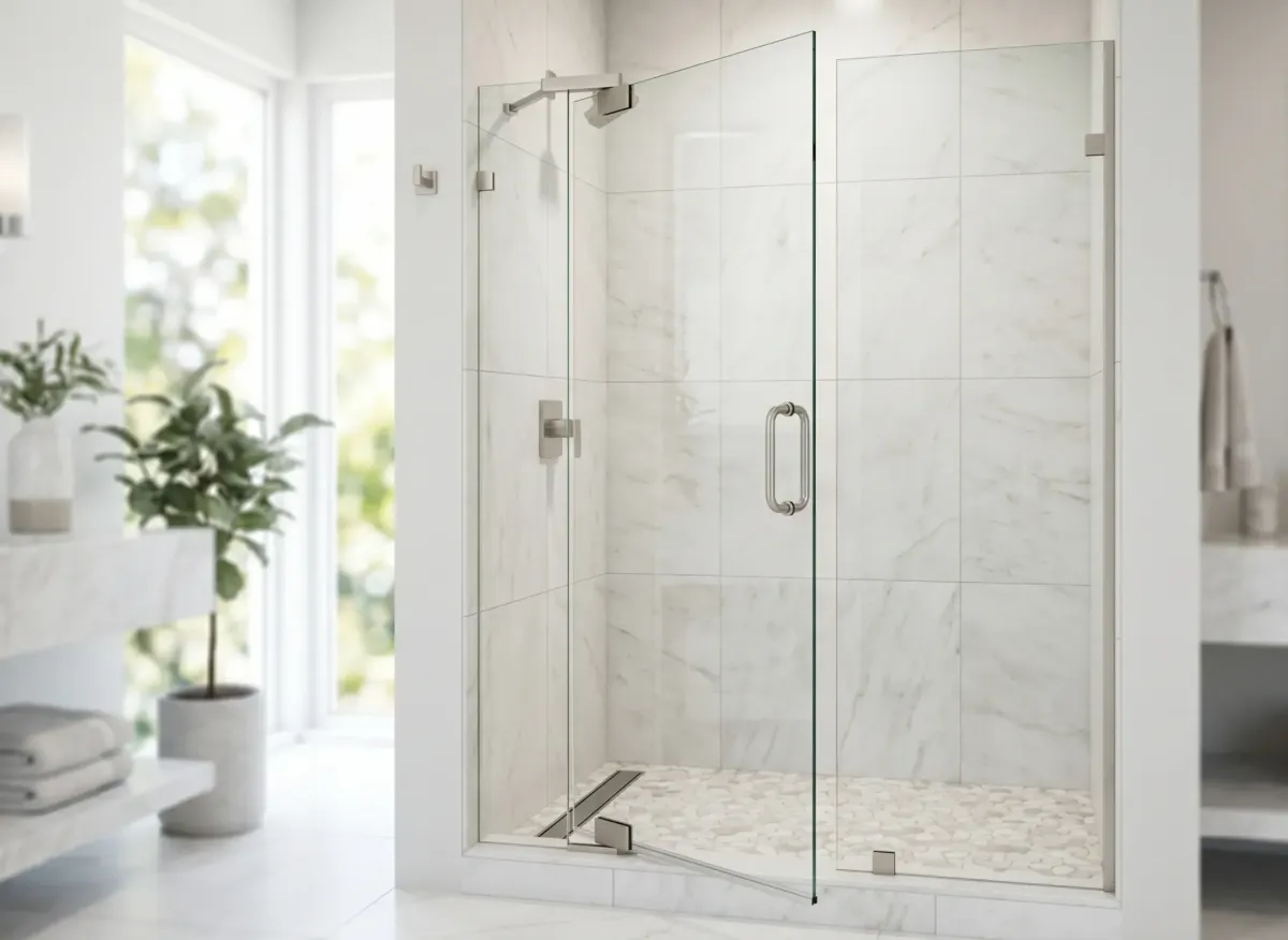 Modern Bathroom Shower Enclosures for a Clean, Open, and Functional Space